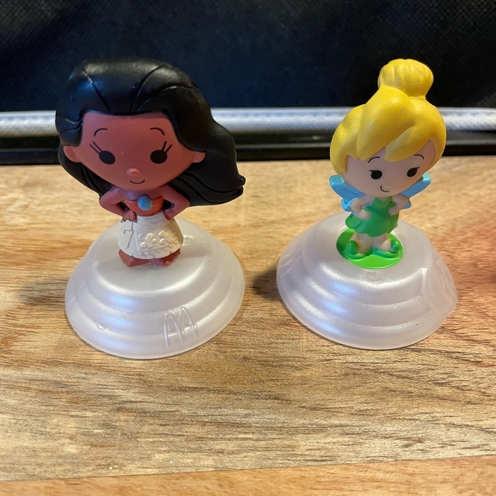 McDonald’s Disney 100 toys - Moana and Tinkerbell